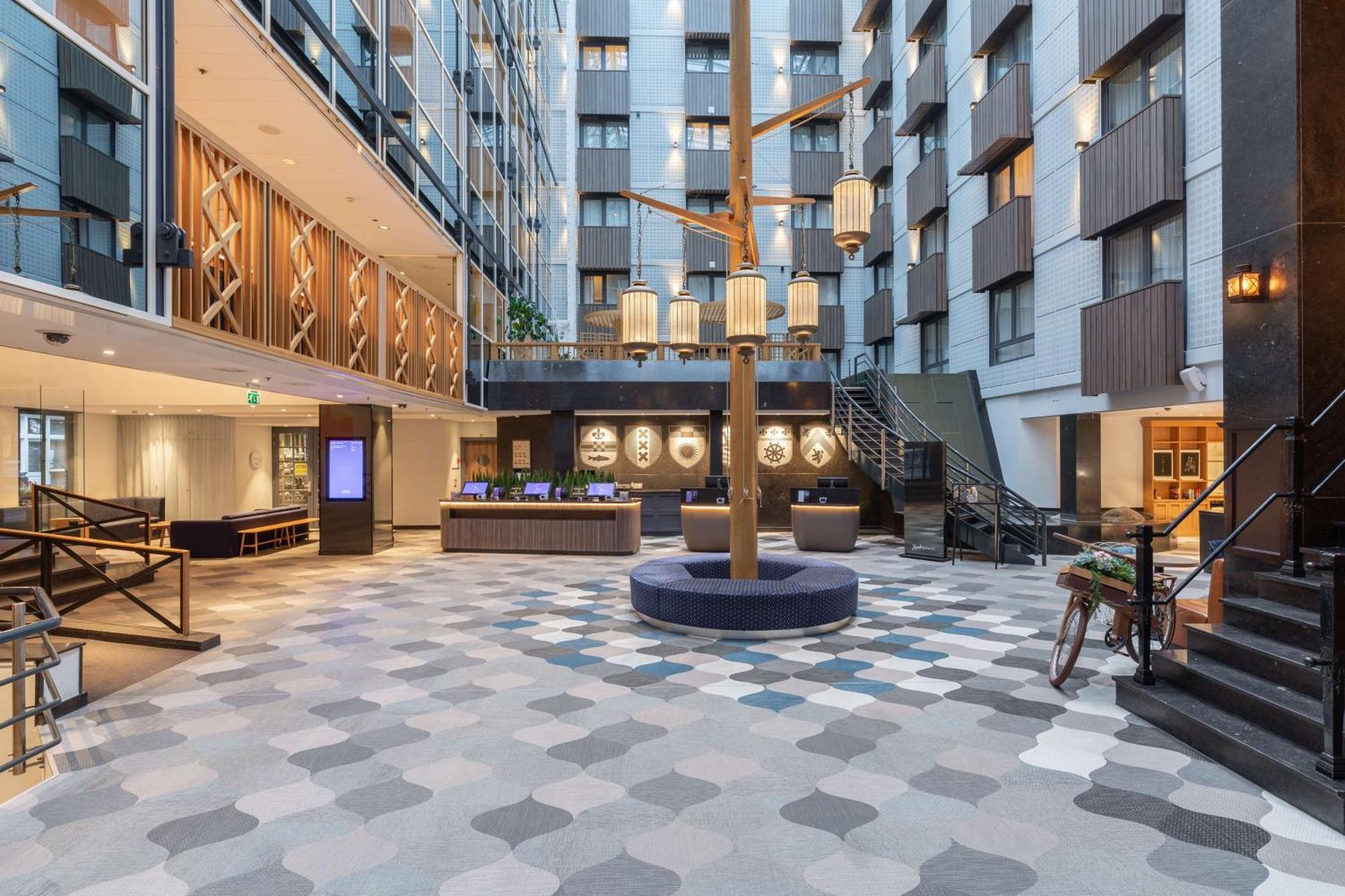 Radisson Blu Hotel, Amsterdam City Center Esterno foto